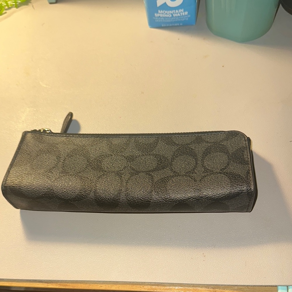 Black Coach Pencil Case